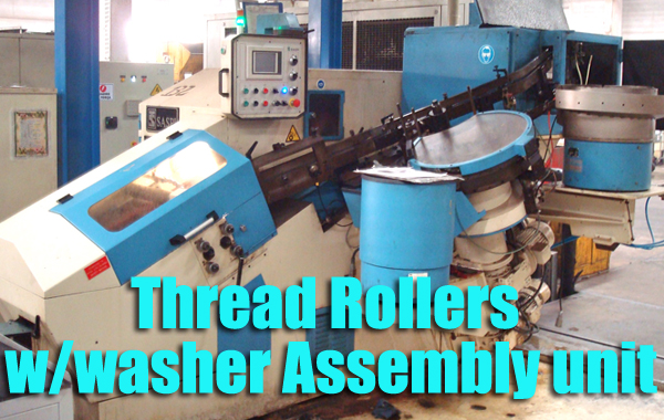 Thread Rollers w/Washer Assembly Units